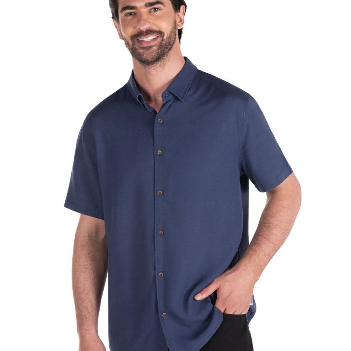 PANAMA JACK - Camisa Lino Hombre V487 Panama Jack
