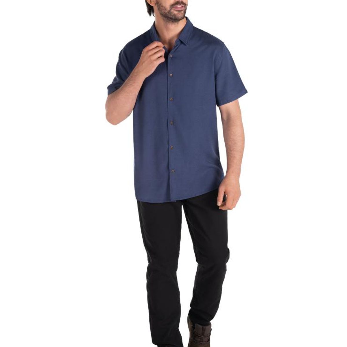 PANAMA JACK - Camisa Lino Hombre V487 Panama Jack