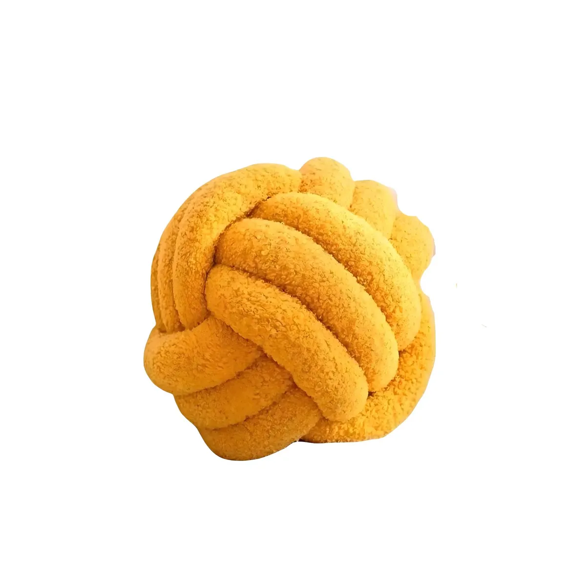 GENERICO - NUDO COJIN MOSTAZA 22 CM