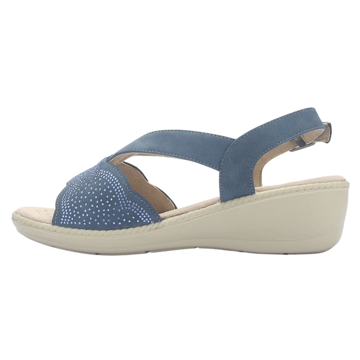 CHALADA - Sandalia Mujer Azul Casual Chalada Lupe-81