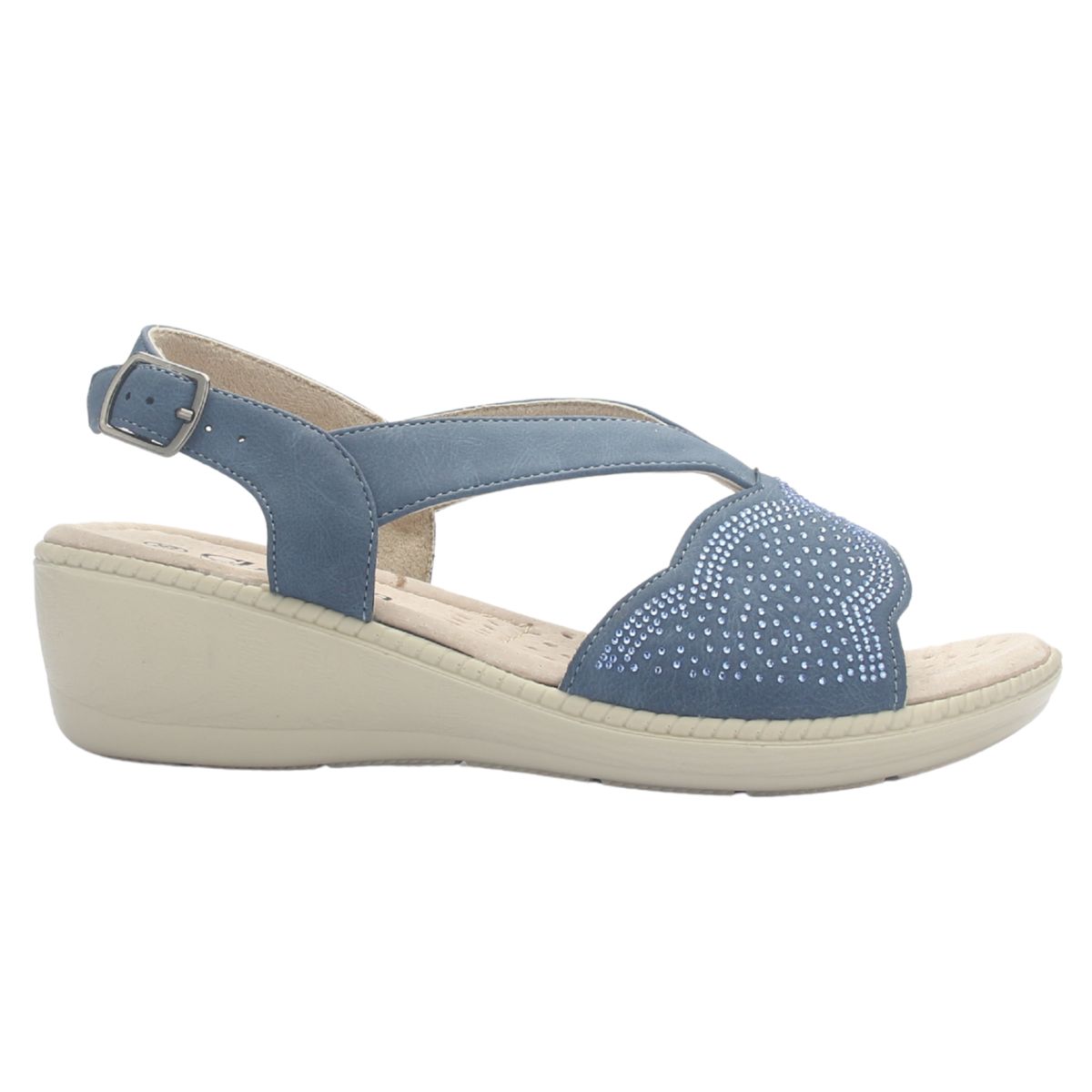 CHALADA - Sandalia Mujer Azul Casual Chalada Lupe-81