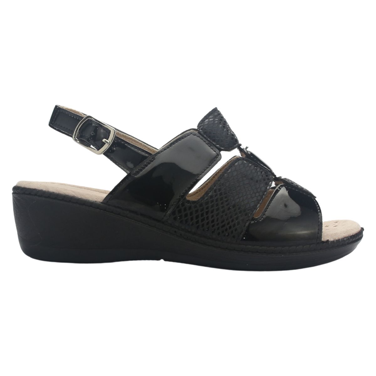 CHALADA - Sandalia Mujer Negro Casual Chalada Lupe-85