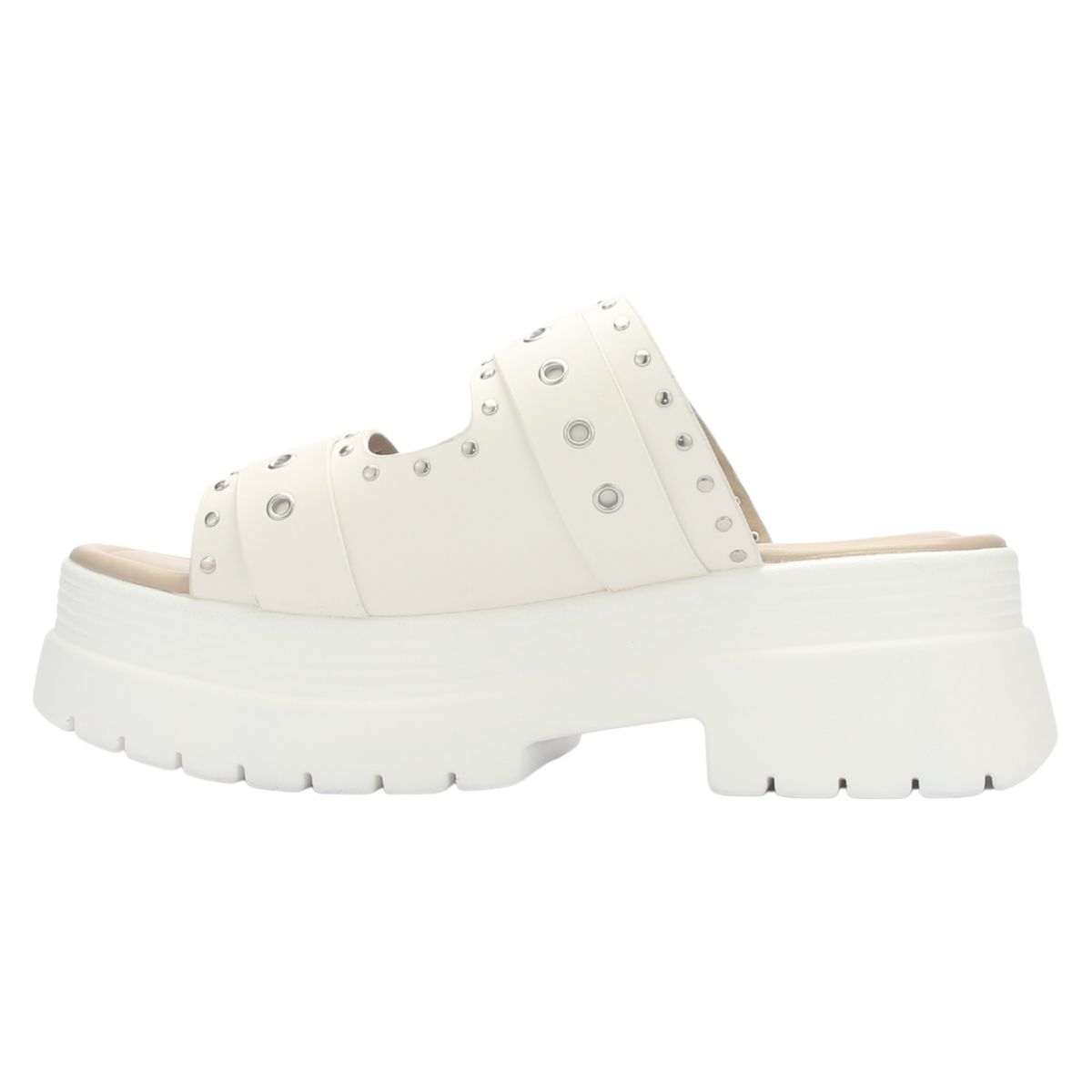 CHALADA - Sandalia Mujer Blanco Casual Chalada Pop-1