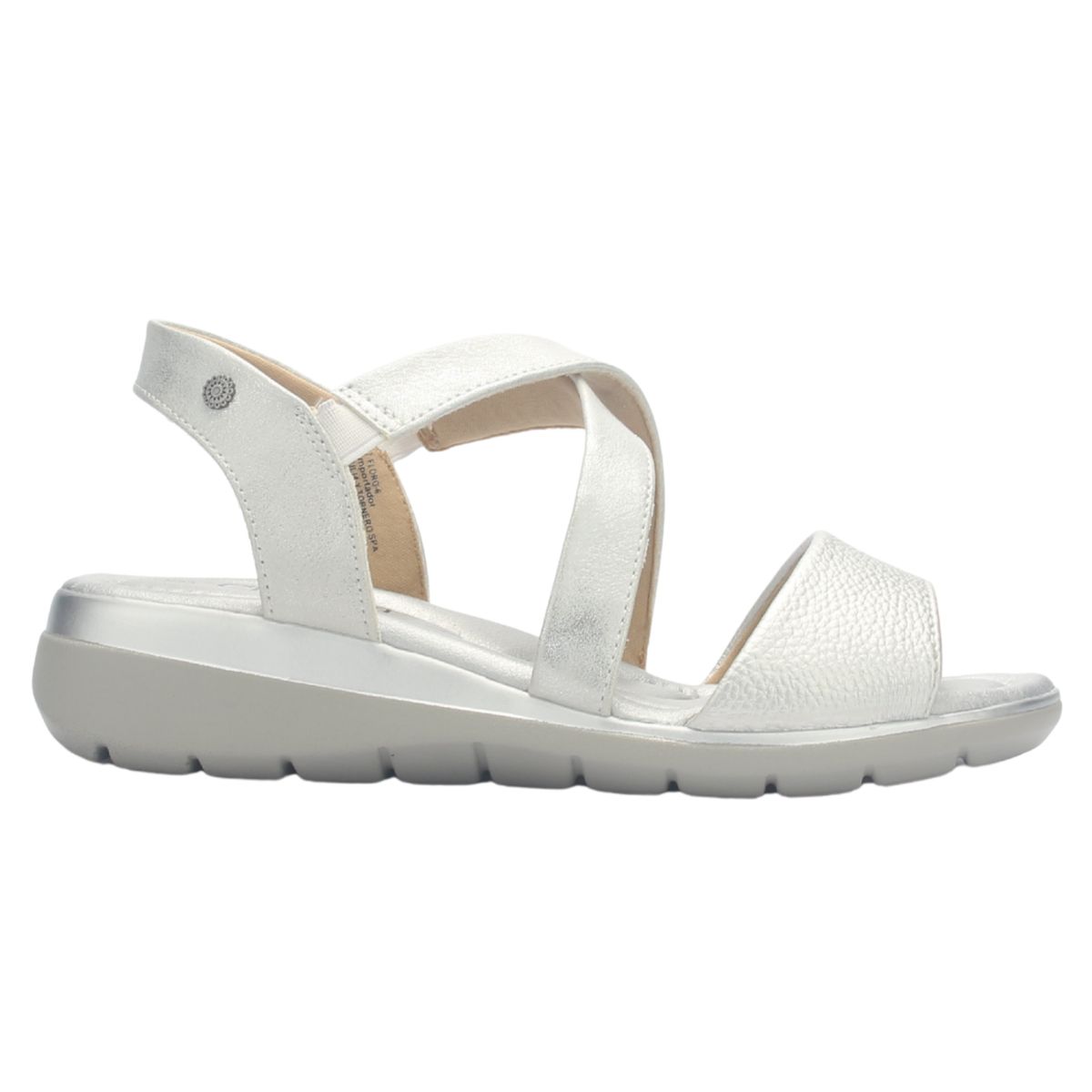 CHALADA - Sandalia Mujer Plateado Casual Chalada Floro-6