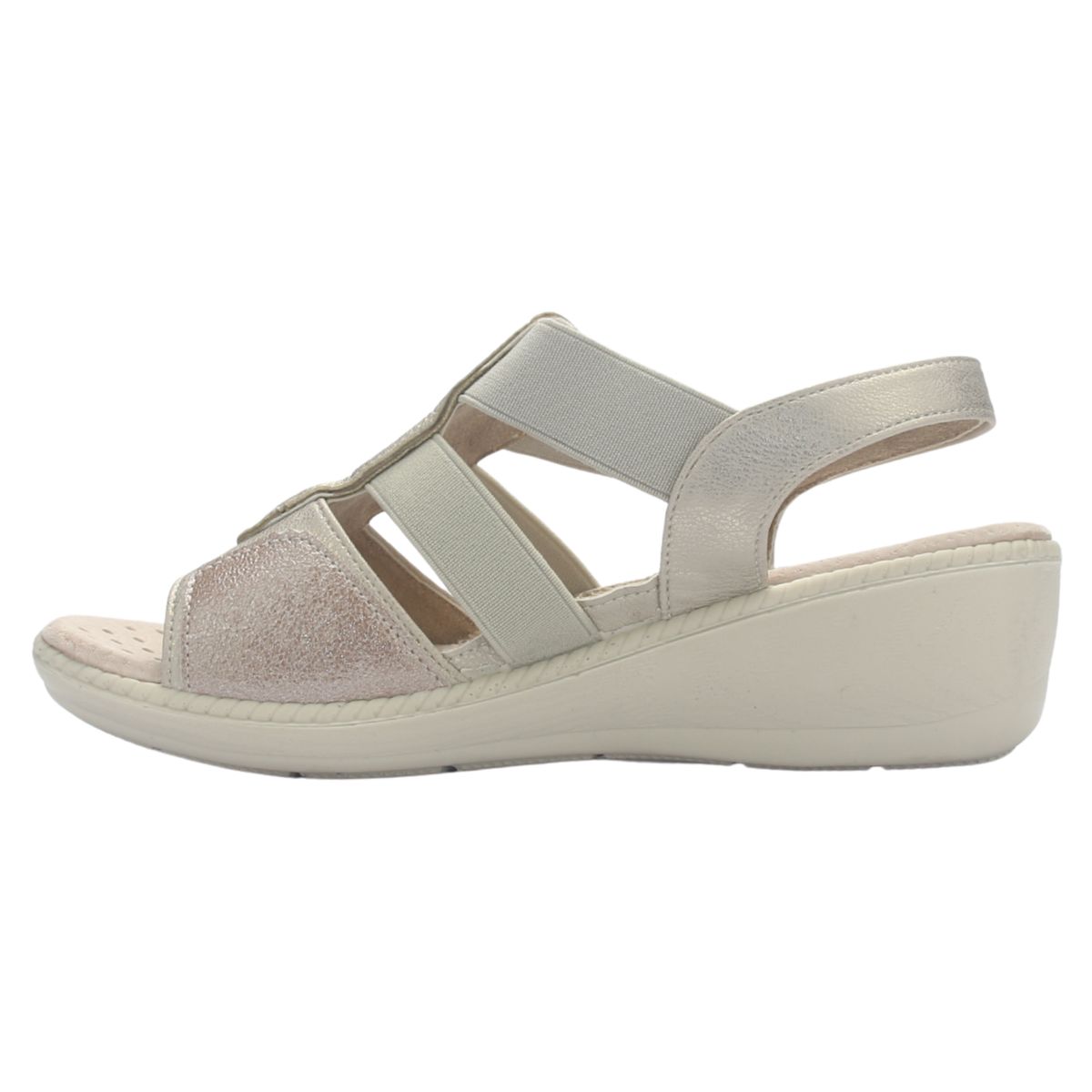 CHALADA - Sandalia Mujer Plateado Casual Chalada Lupe-4