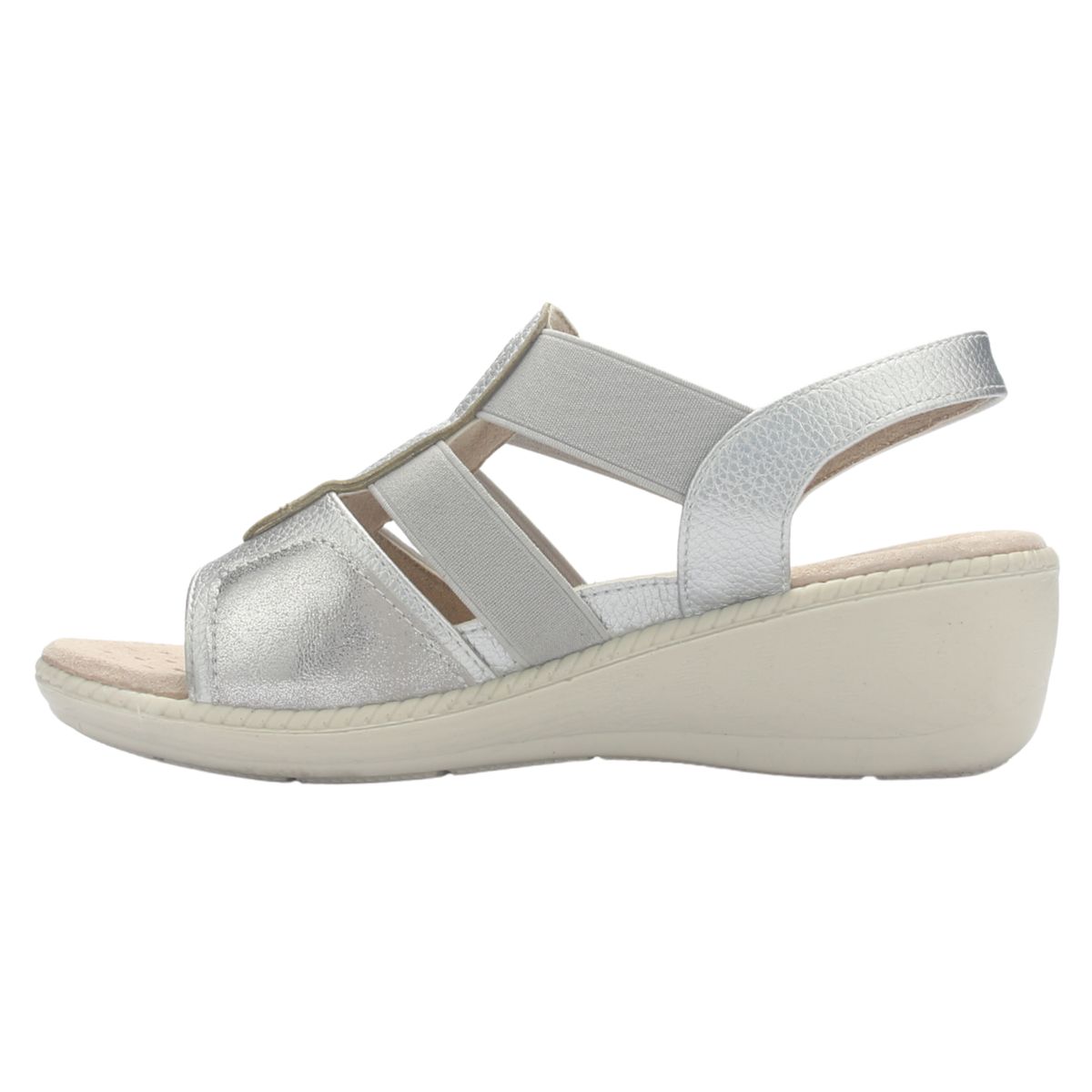 CHALADA - Sandalia Mujer Plateado Casual Chalada Lupe-4