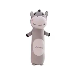 GENERICO - PELUCHE COJIN DISEÑO CABALLO COLOR GRIS