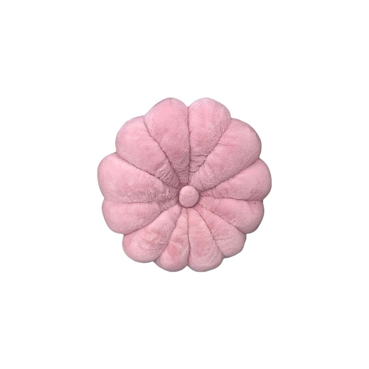 GENERICO - COJIN DISEÑO FLOR COLOR ROSA 50 CM
