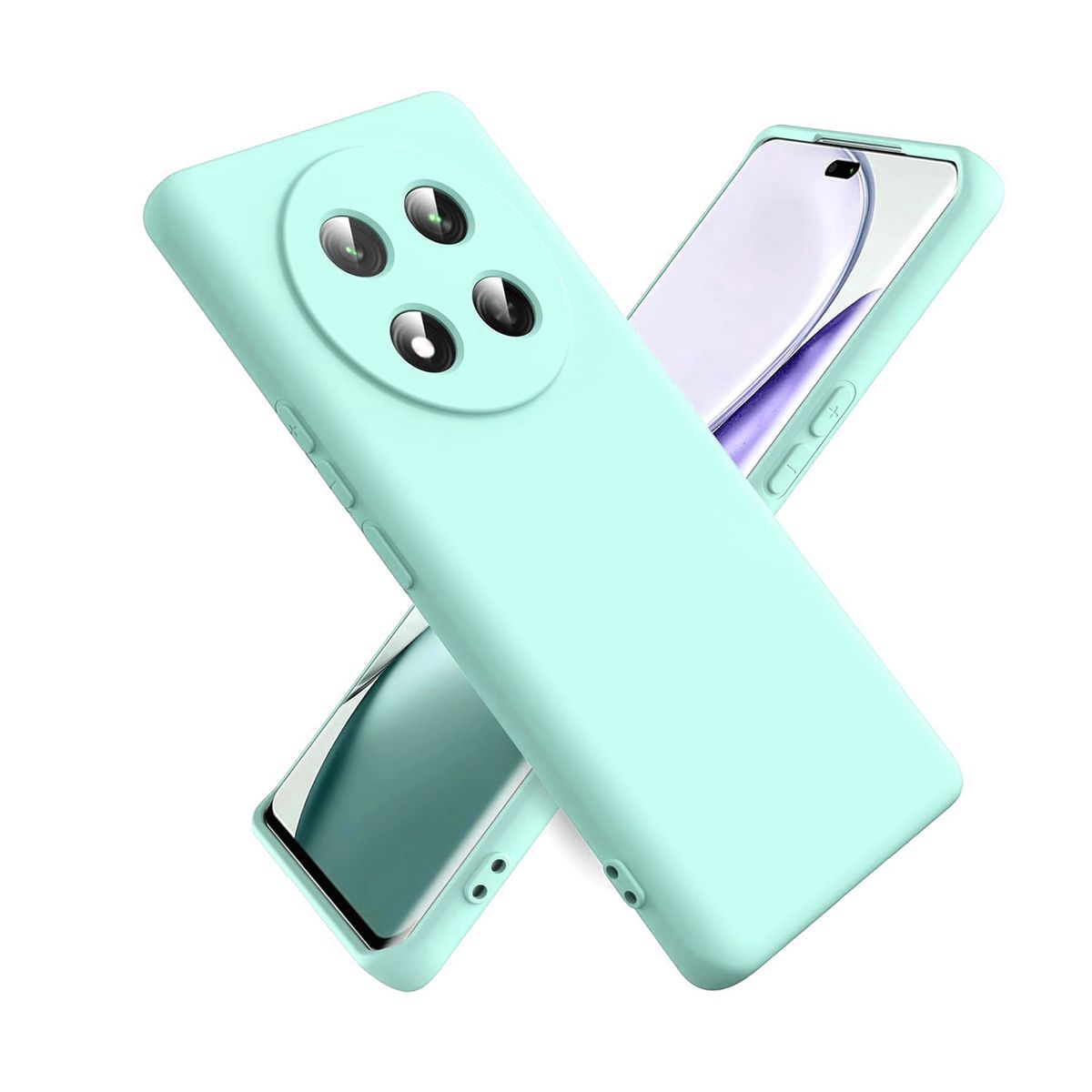 JOIGO - Carcasa Funda Para Honor X9C Goma Turquesa