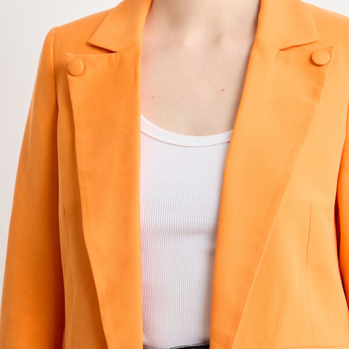 IO - Blazer Mujer Naranjo Io