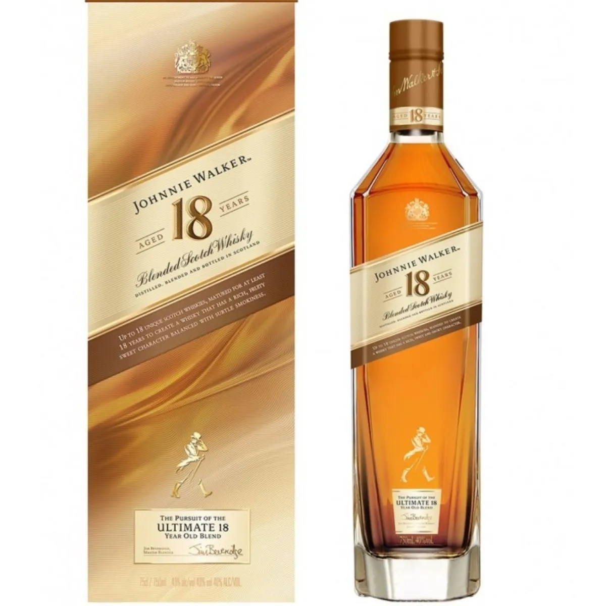 JOHNNIE WALKER - Whisky Johnnie Walker  18 Años  750ml