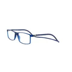 SLASTIK - Lentes Ópticos Trevil Azul con Clip Magnético