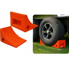 GENERICO - 2 Cuña Para 5 Toneladas Usos Camiones Buses Camionetas Autos