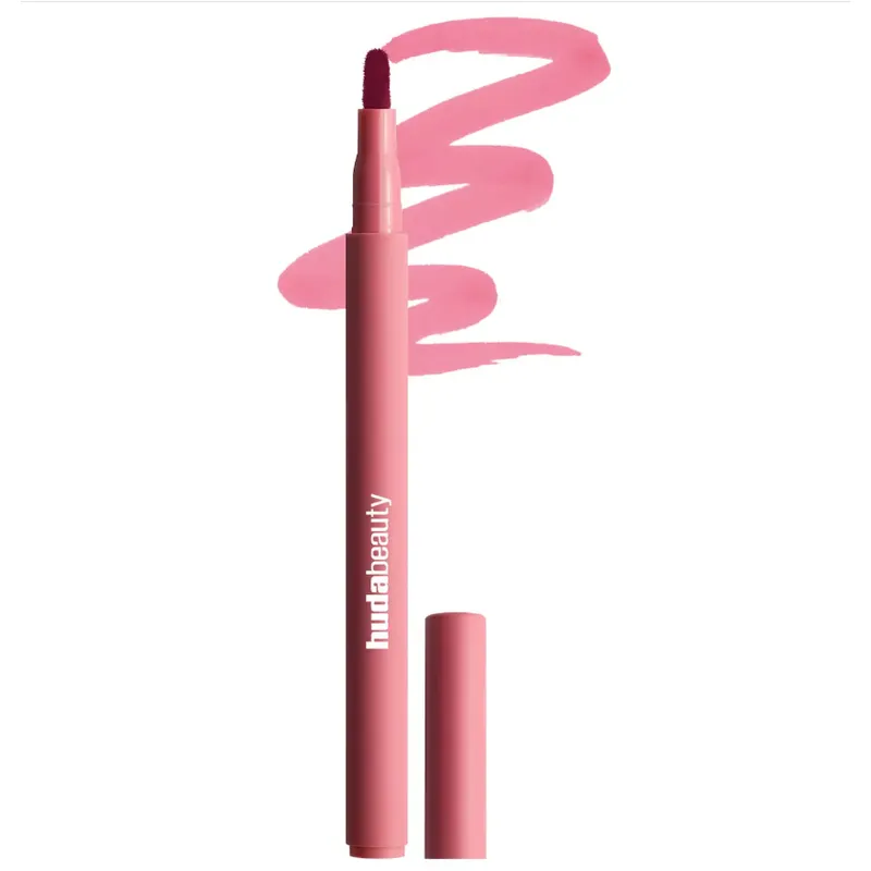 HUDA BEAUTY - Tinte Delineador de Labios hasta 24 Horas - Rosewood Huda Beauty