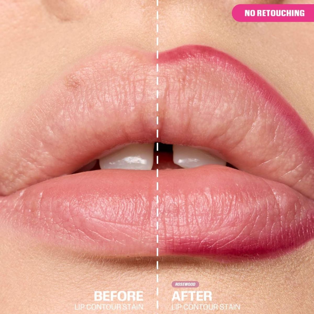 HUDA BEAUTY - Tinte Delineador de Labios hasta 24 Horas - Rosewood Huda Beauty