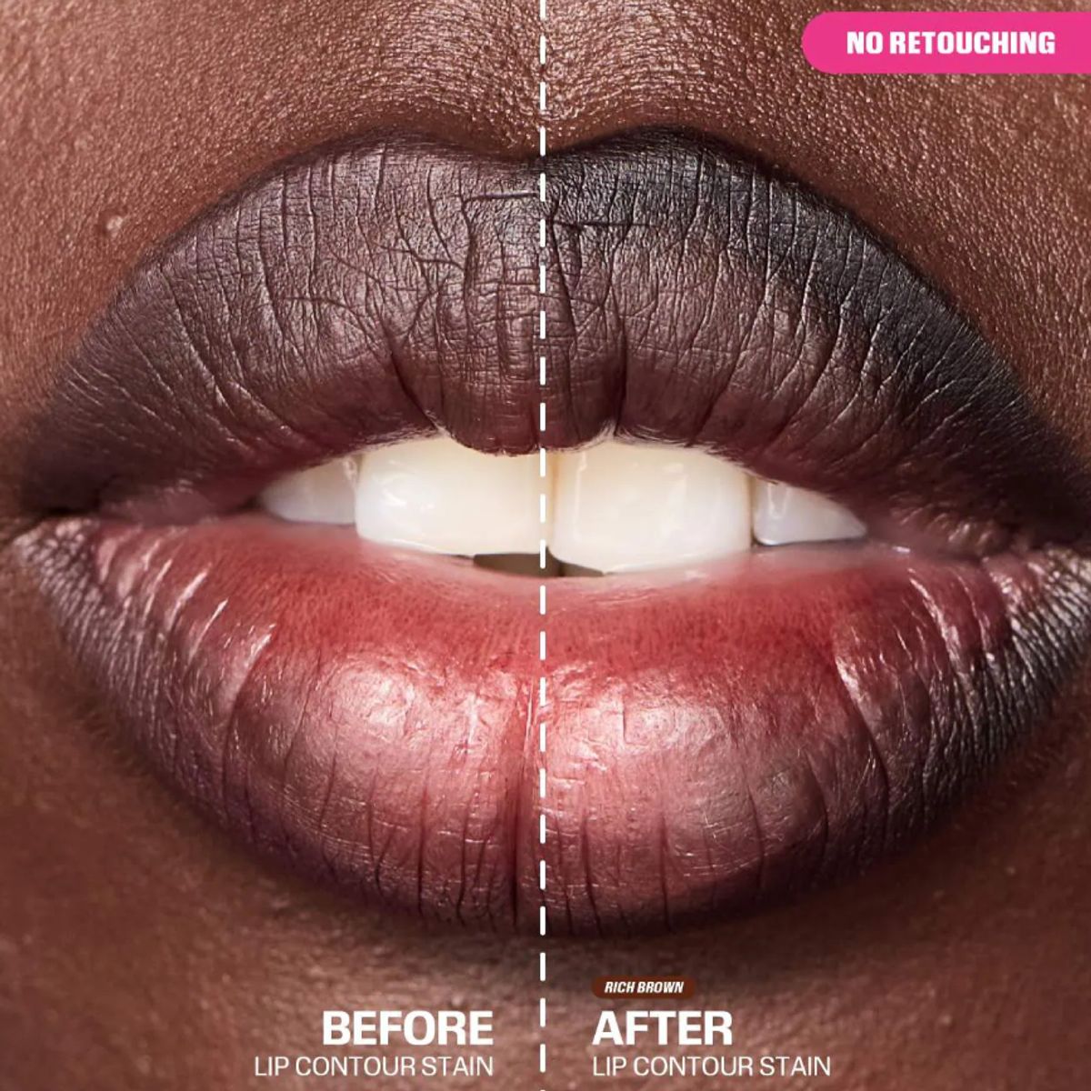 HUDA BEAUTY - Tinte Delineador de Labios hasta 24 Horas - Rich Brown Huda Beauty