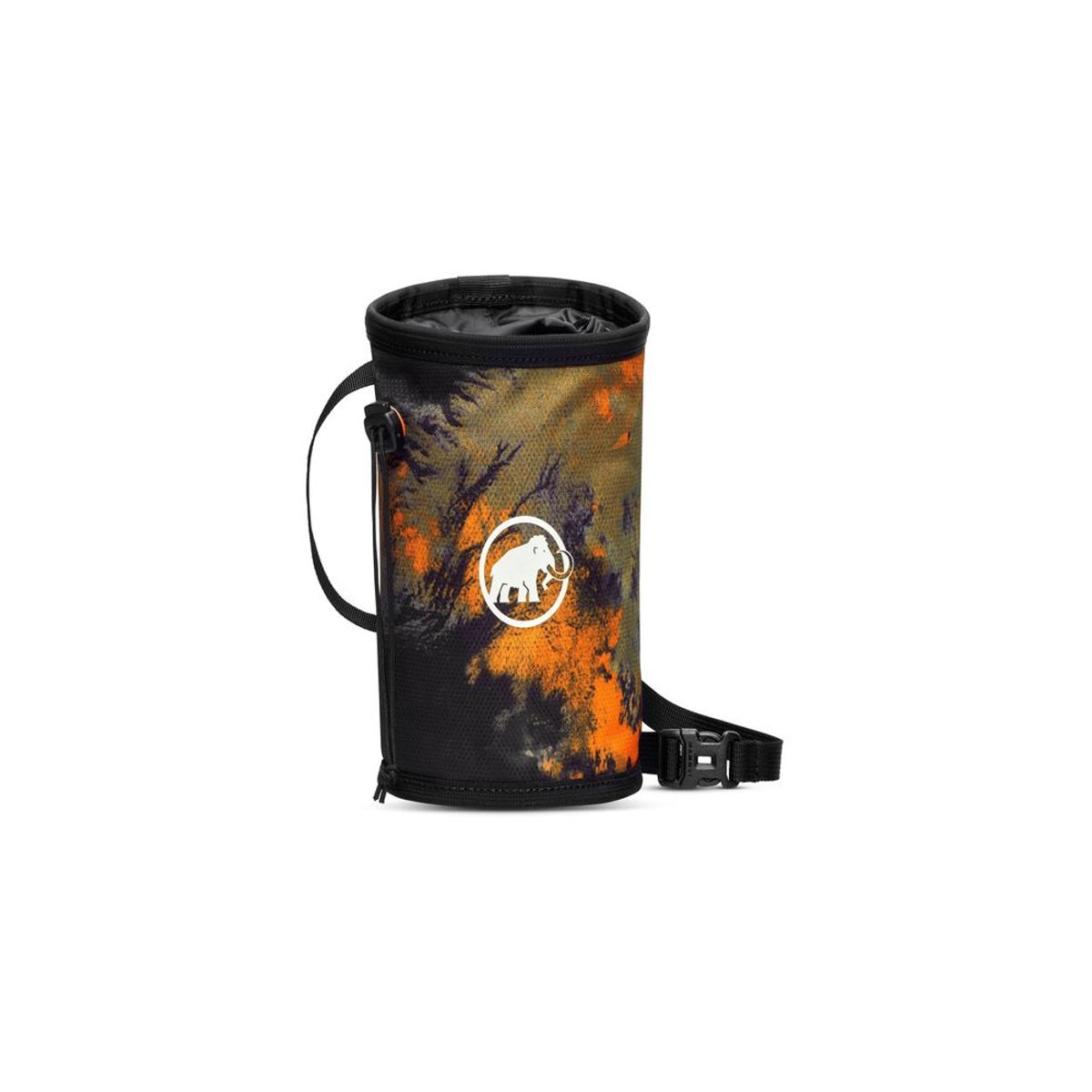 MAMMUT - Magnesera Unisex Gym Print Chalk Negro Mammut