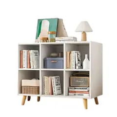 CRUSEC - Estanteria Organizador 6 Niveles 90x30x72 Decoracion Living