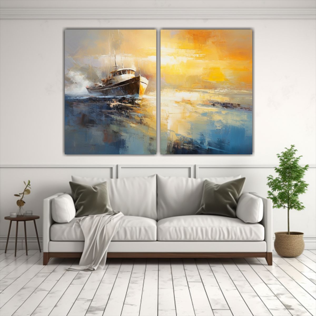 GENERICO - Composiciones Tonos Clasico Al Estilo De Adrian 120x80 Cm