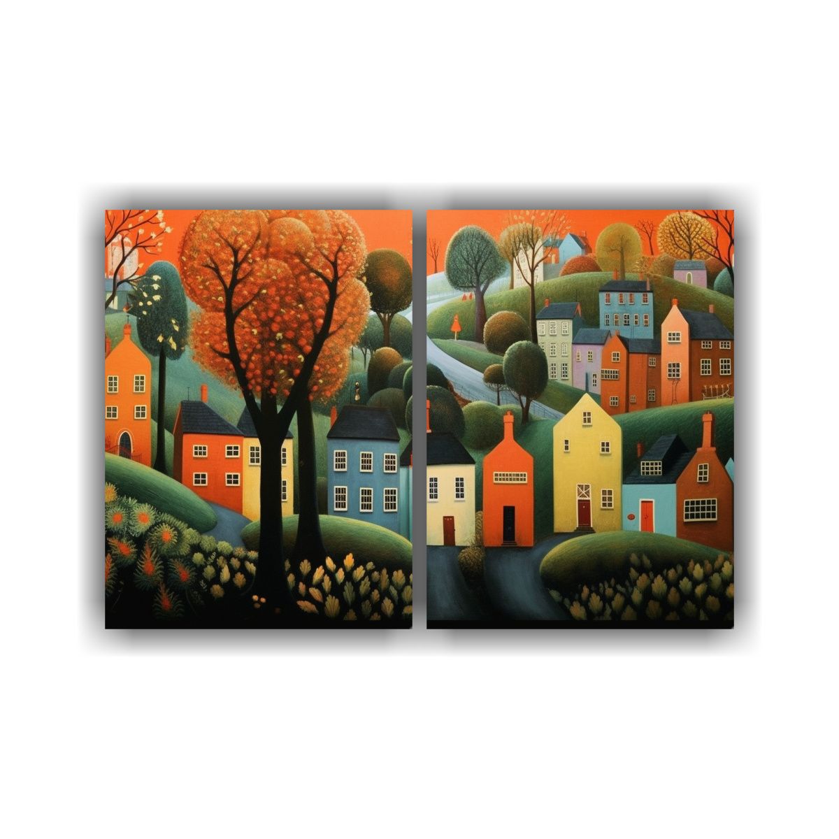 GENERICO - Pinturas Creativas De Naturaleza Viva En Pueblo 120x80 Cm