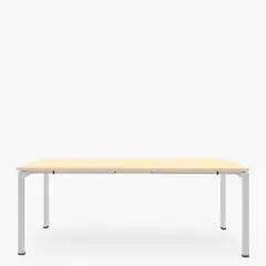 FORM OFFICE - Escritorio Metálico cubierta madera Neo 200x70 Form