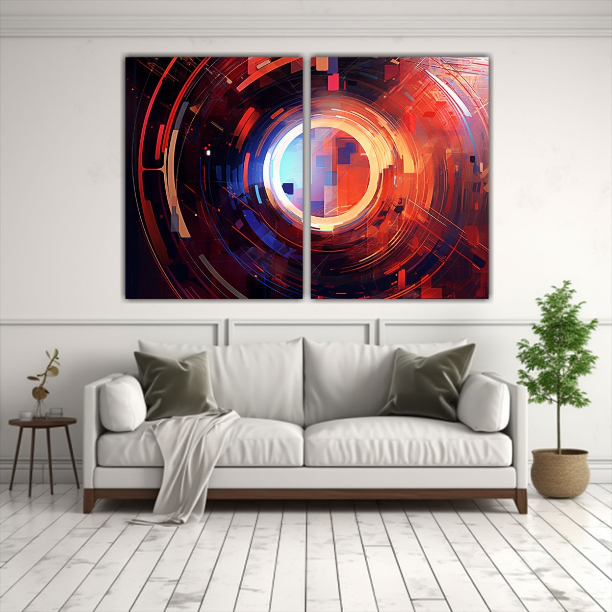 GENERICO - Pinturas Decorativas De Arte Pop Abstracto 120x80 Cm