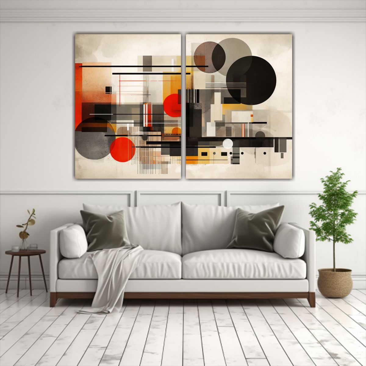 GENERICO - Pinturas Decorativas Modernas De Tela Inspiradas 120x80 Cm