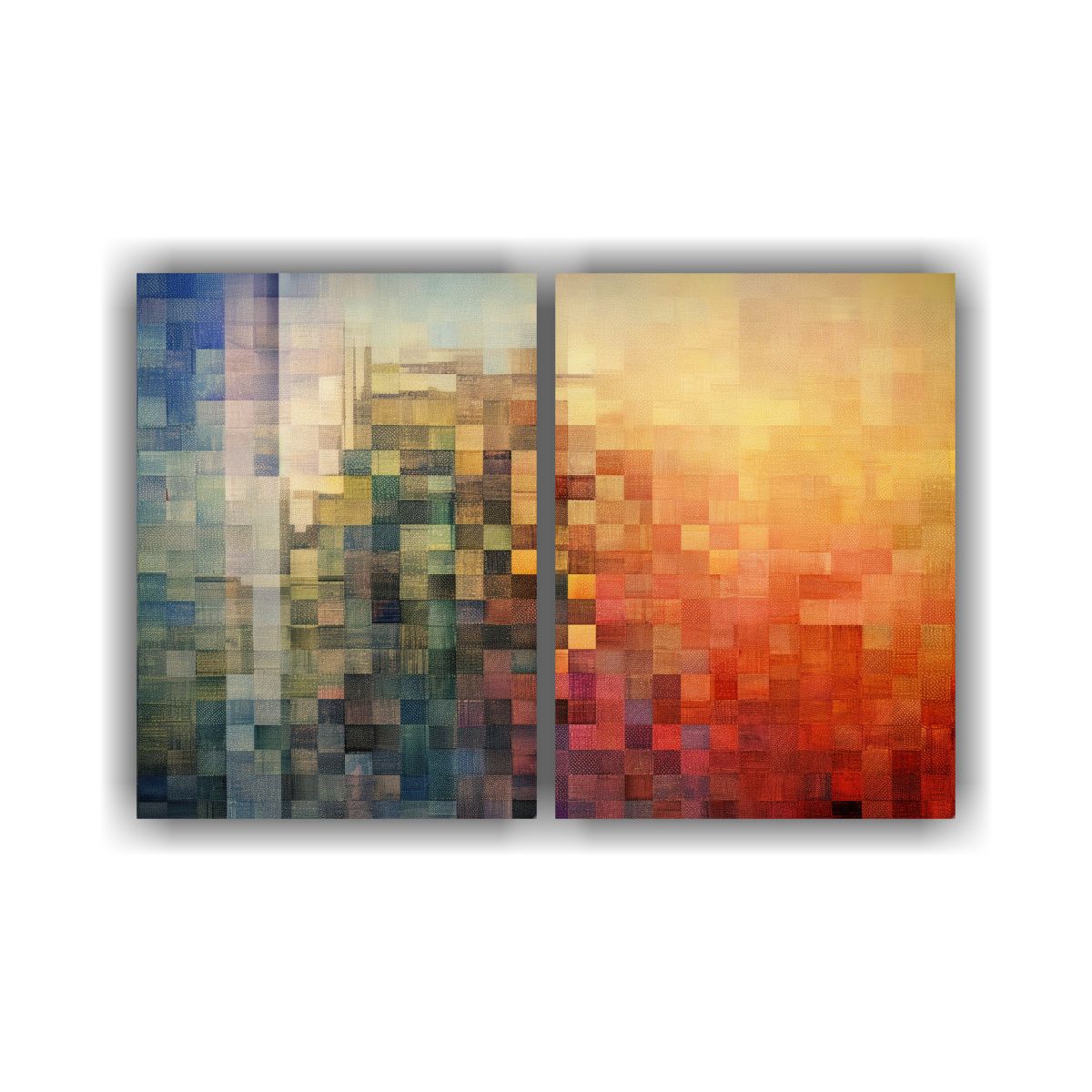 GENERICO - Pinturas Decorativas Estilo Digital Inspiradas En 120x80 Cm