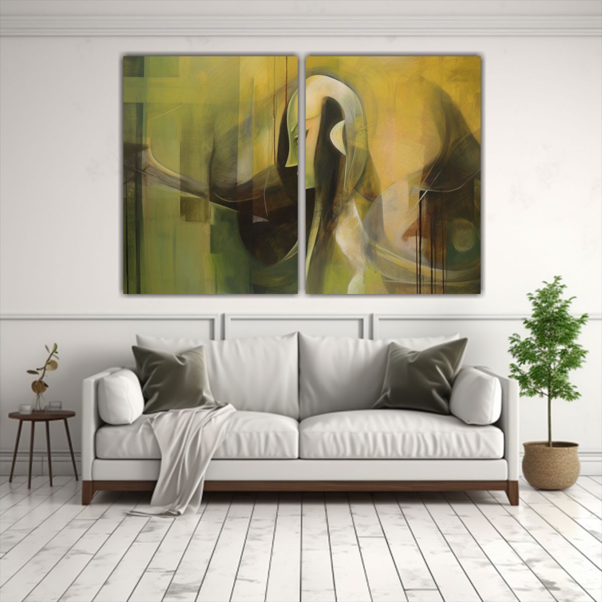 GENERICO - Cuadros Abstractos Para Decorar Con Vitalidad 120x80 Cm