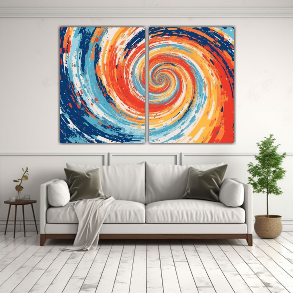 GENERICO - Pinturas Decorativas En Estilo Boceto 120x80 Cm