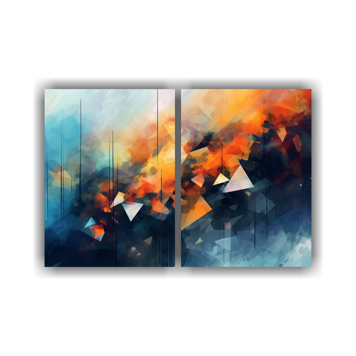 GENERICO - Pinturas Decorativas Abstractas Modernas Con 120x80 Cm