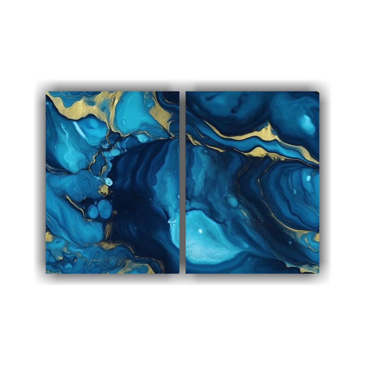 GENERICO - Fondo Texturizado De Zafiro Resplandeciente Para 120x80 Cm