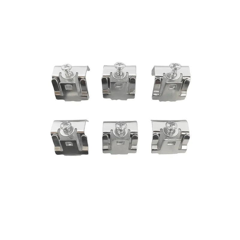 TAUMM - Kit De Ganchos O Fijaciones Para Lavaplato Empotrado 06 Unid