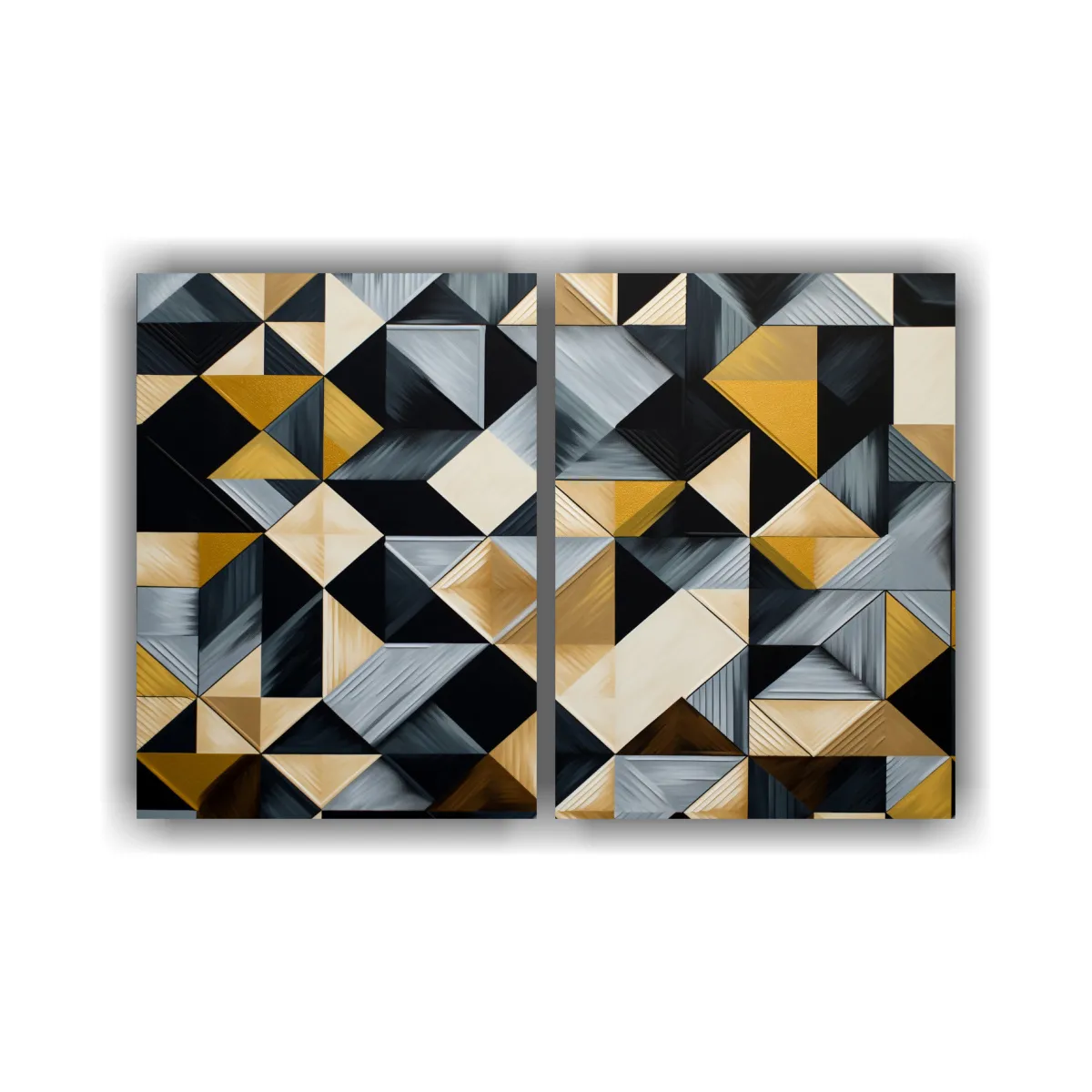 GENERICO - Cuadros Geométricos Modernos Para Una 120x80 Cm