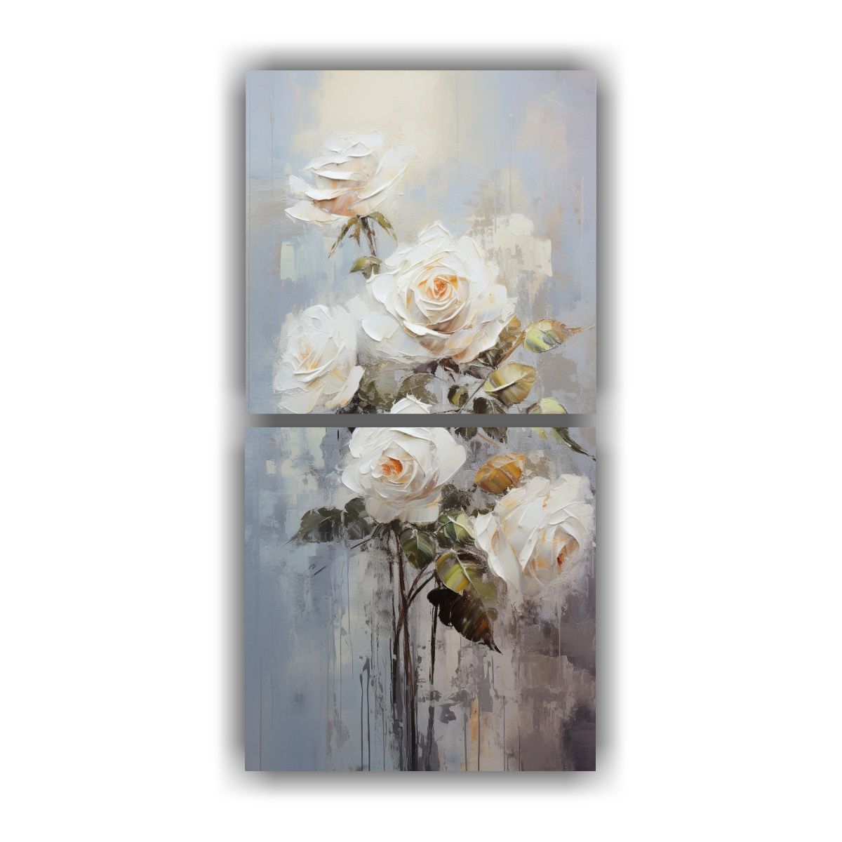 GENERICO - Pintura En Lienzo Estilo Luminosa Patron Intenso 80x160 Cm