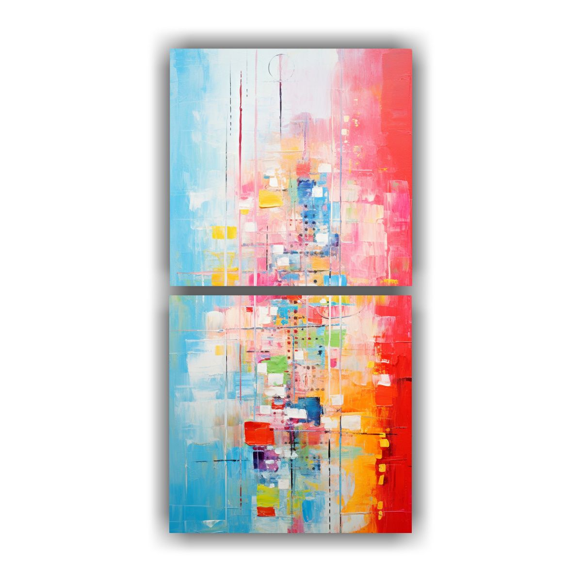 GENERICO - Emociones Vivas En Hermosa Naturaleza Arte 80x160 Cm