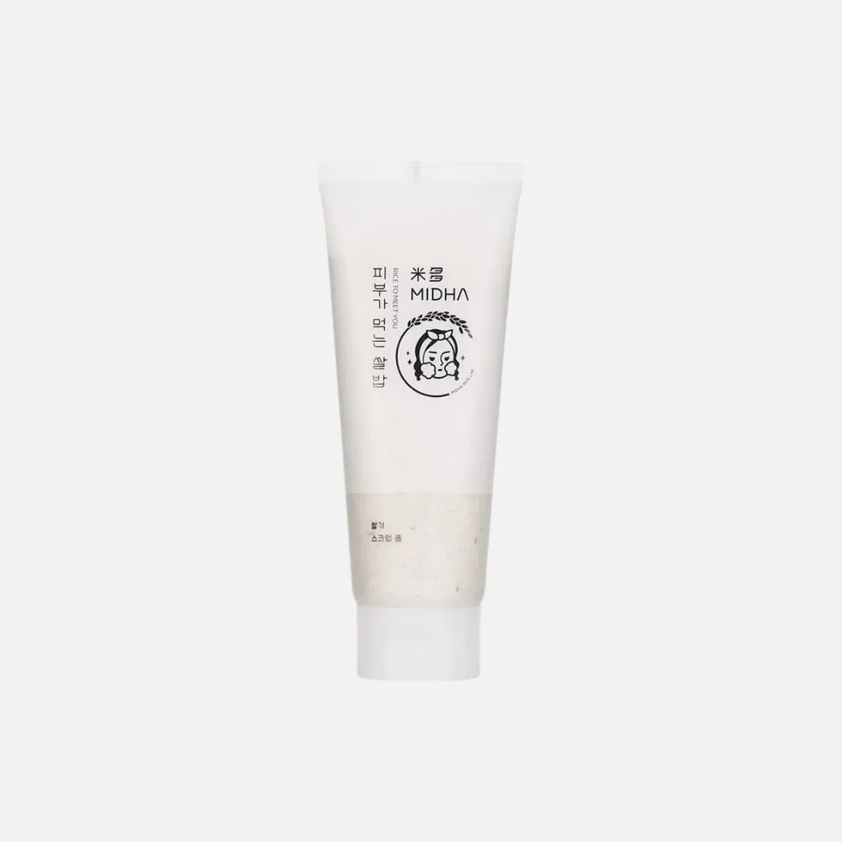 GENERICO - MIDHA Espuma Limpiadora Exfoliante con Salvado de Arroz  Cosmética Coreana