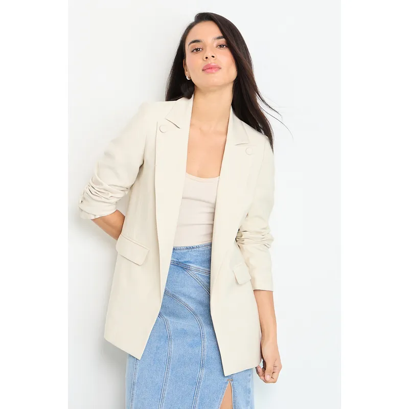 IO - Blazer Mujer Beige Io