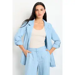 IO - Tapado Abierto Mujer Celeste