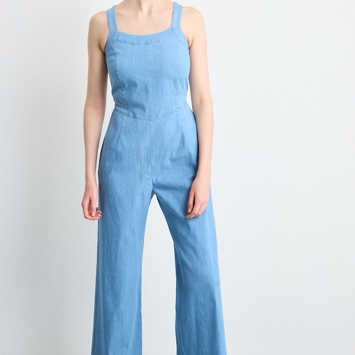 IO - Enterito Largo Mujer Celeste Io