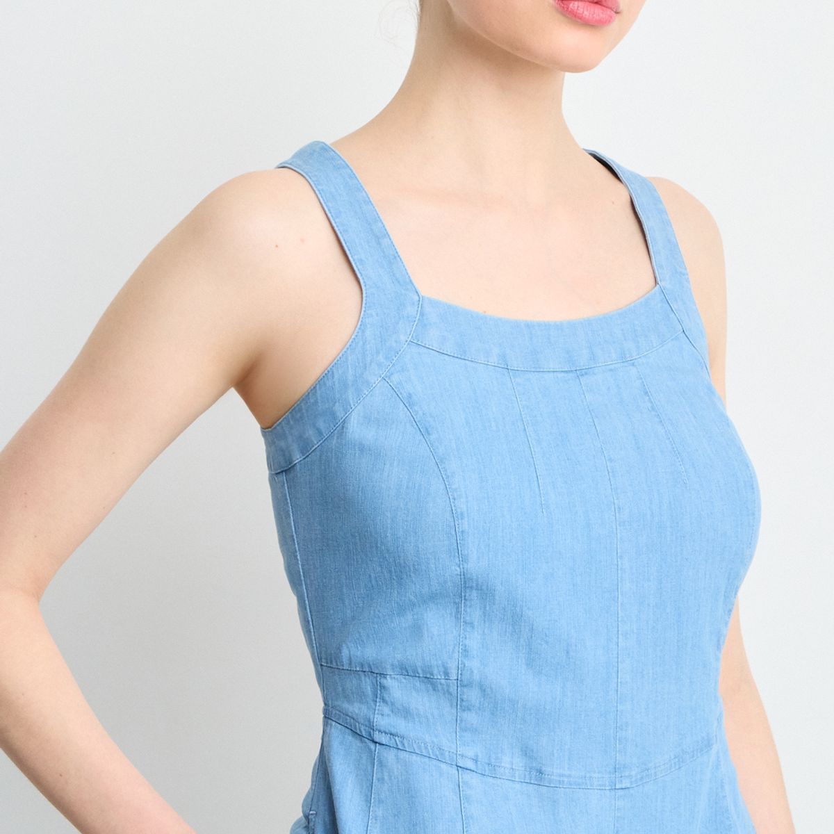 IO - Enterito Largo Mujer Celeste Io