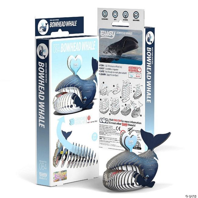 GENERICO - EUGY 105665 BOWHEAD WHALE 3D PUZZLE