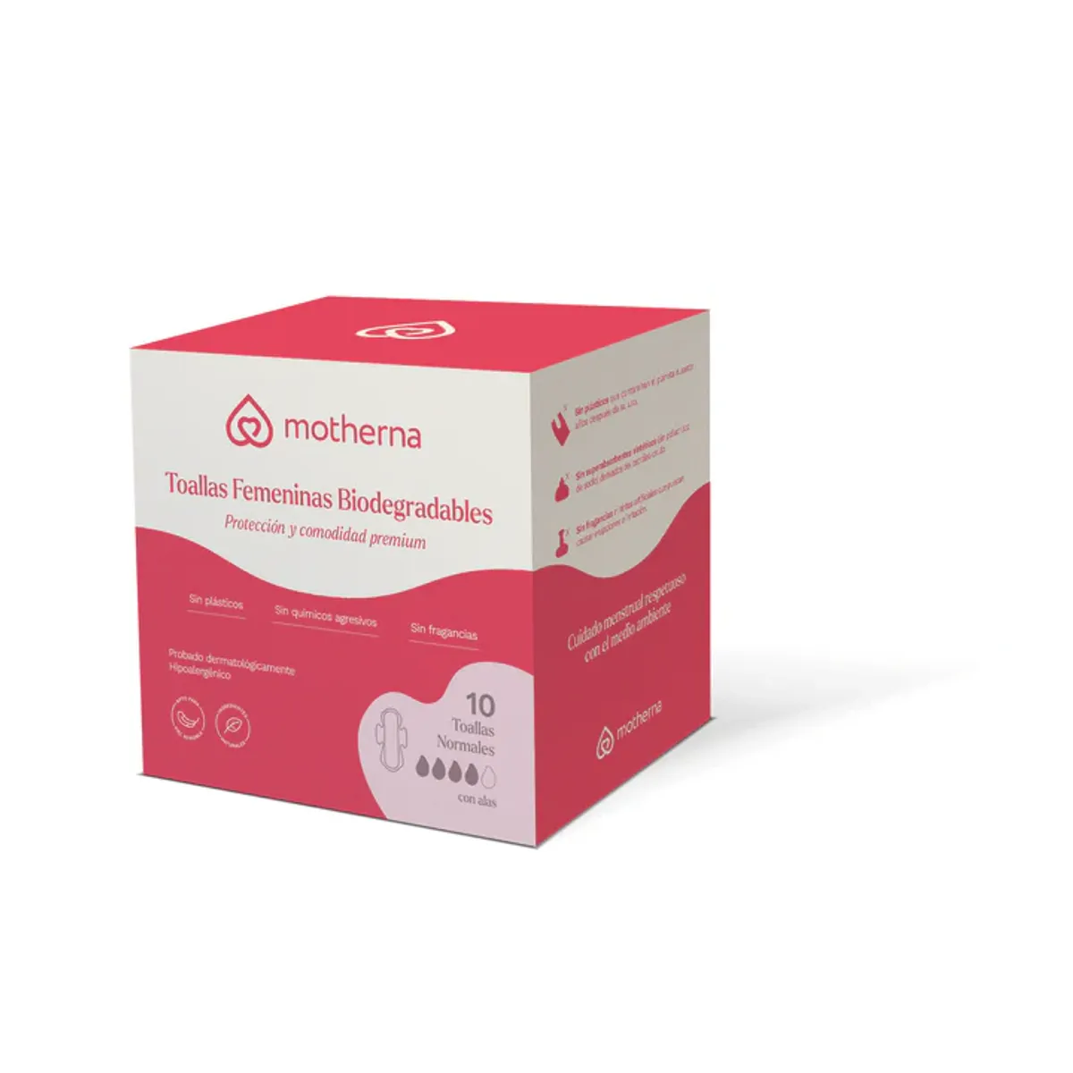 MOTHERNA - Toallas femeninas biodegradables Motherna