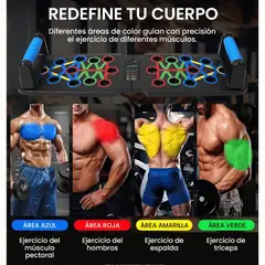 MOVI - Tabla Push Up Board Sistema Multifuncional Pecho Espalda