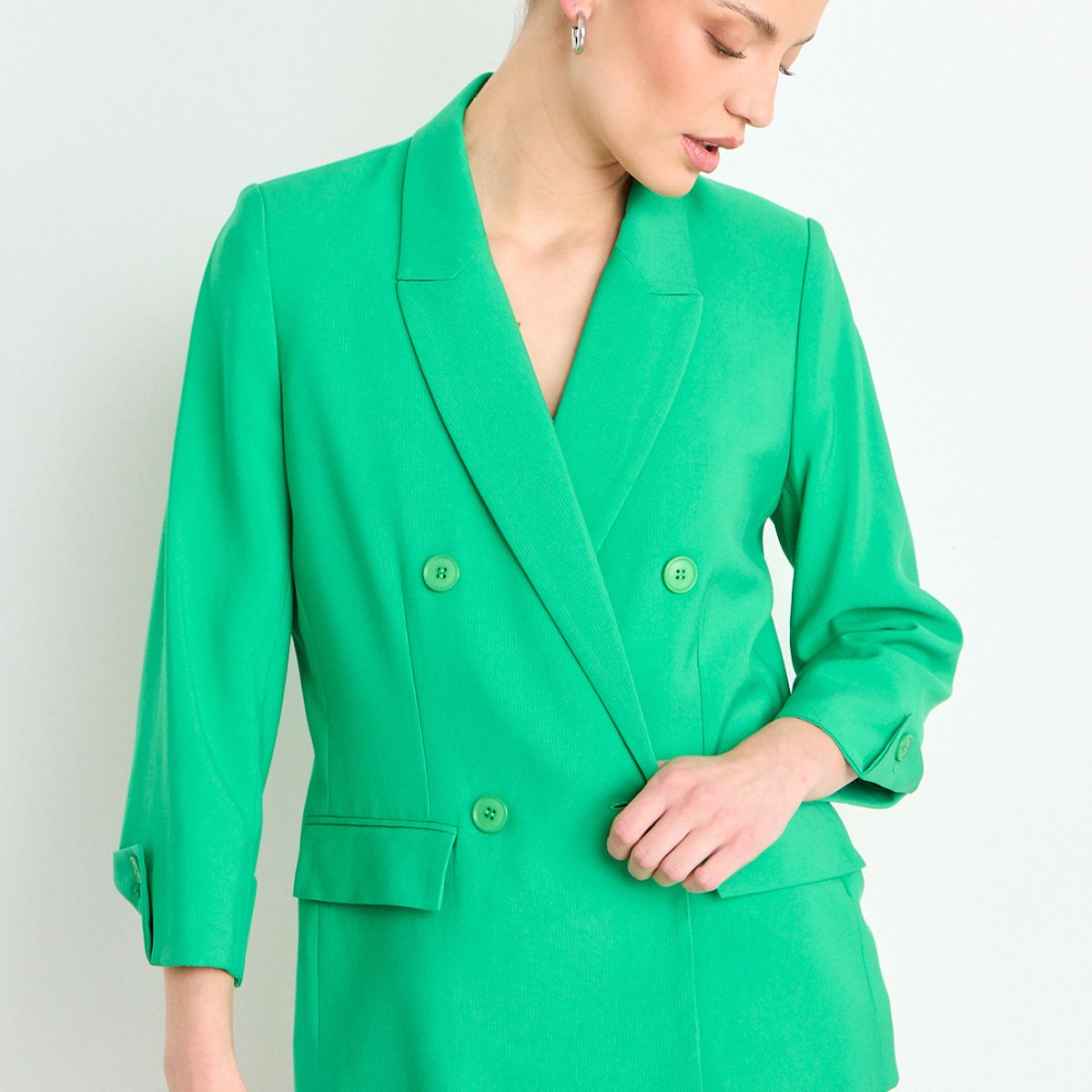 IO - Blazer Mujer Verde Oliva Io