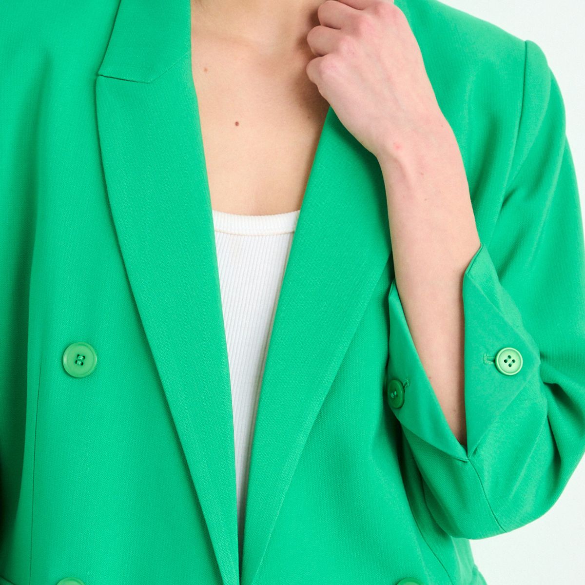 IO - Blazer Mujer Verde Oliva Io
