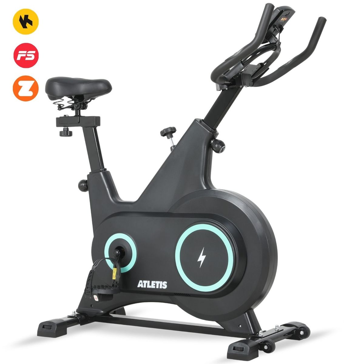 ATLETIS - Bicicleta Spinning M300 Magnética 6 kg