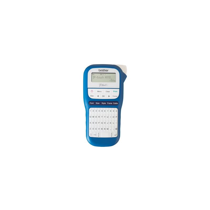BROTHER - Rotuladora Pt-h110pk P-touch Pth110 Azul