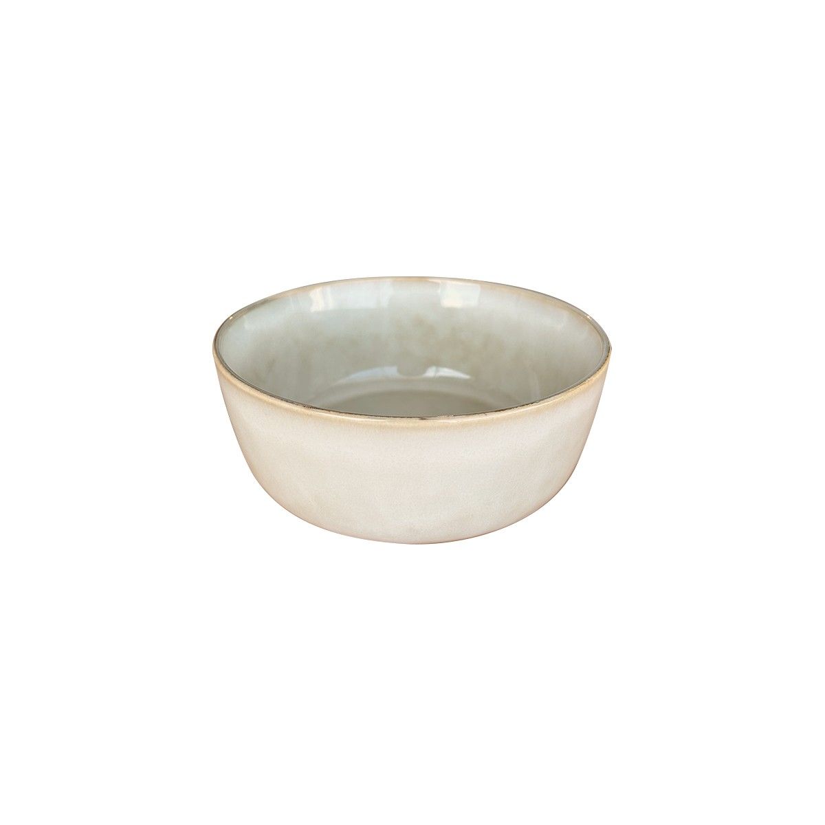 IMAHE - Set 6 Bowl Redondo Ceramica 155X65Cm Beige Linea Oslo