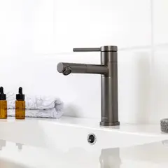 STRETTO - Monomando Llave Grifo Lavamanos Modelo Brienza